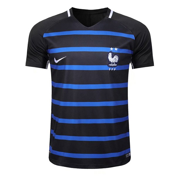 Camiseta de Entrenamiento Francia 2019 Azul Negro